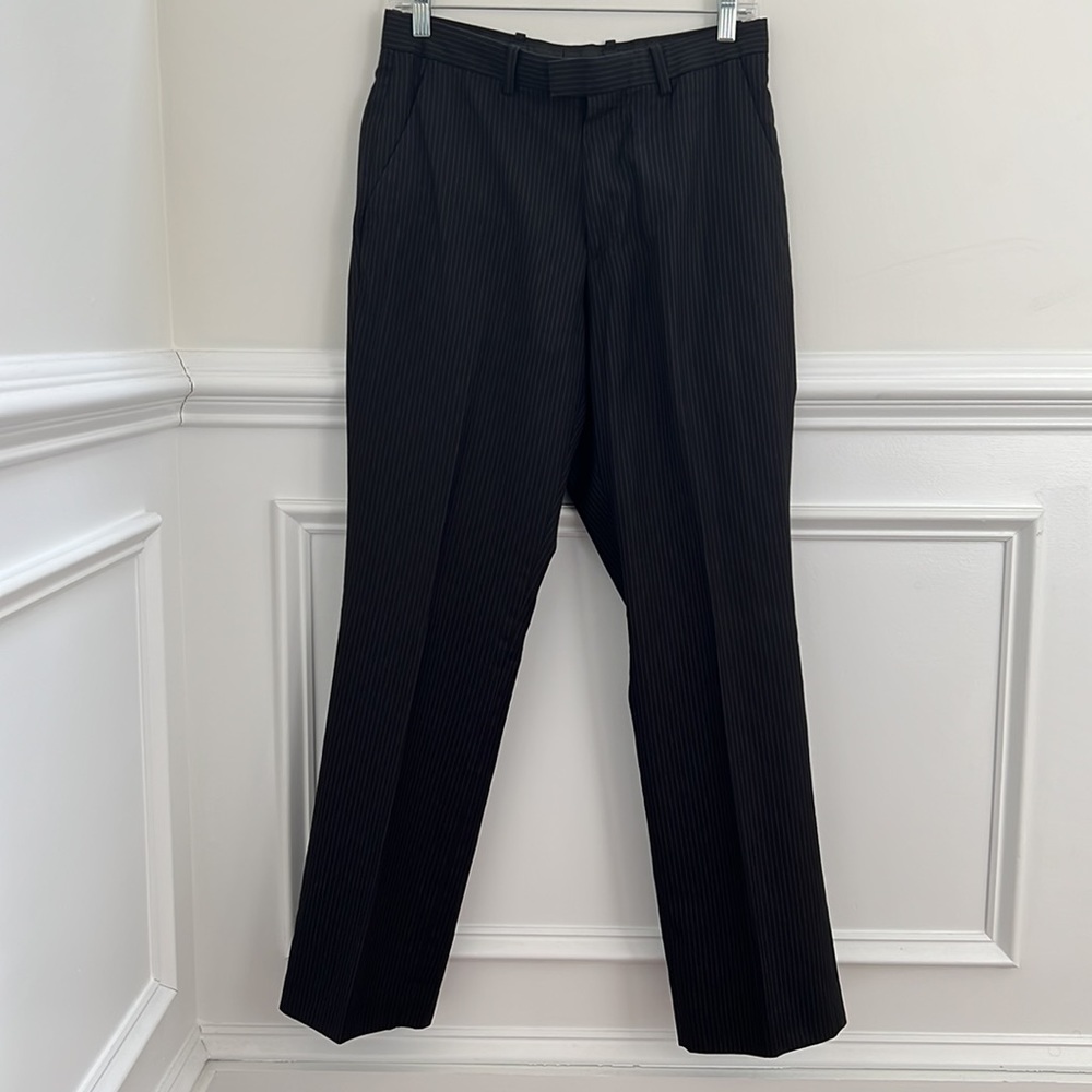 Perry Ellis Portfolio City Fit Navy Dress Pants Size 30/30
